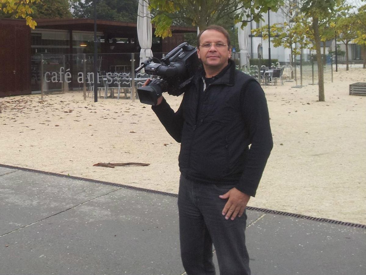Dézsy Zoltán rendező szerint Jüllich Ádám sokat tudhat a Seuso-kincsről Fotó: Facebook.com