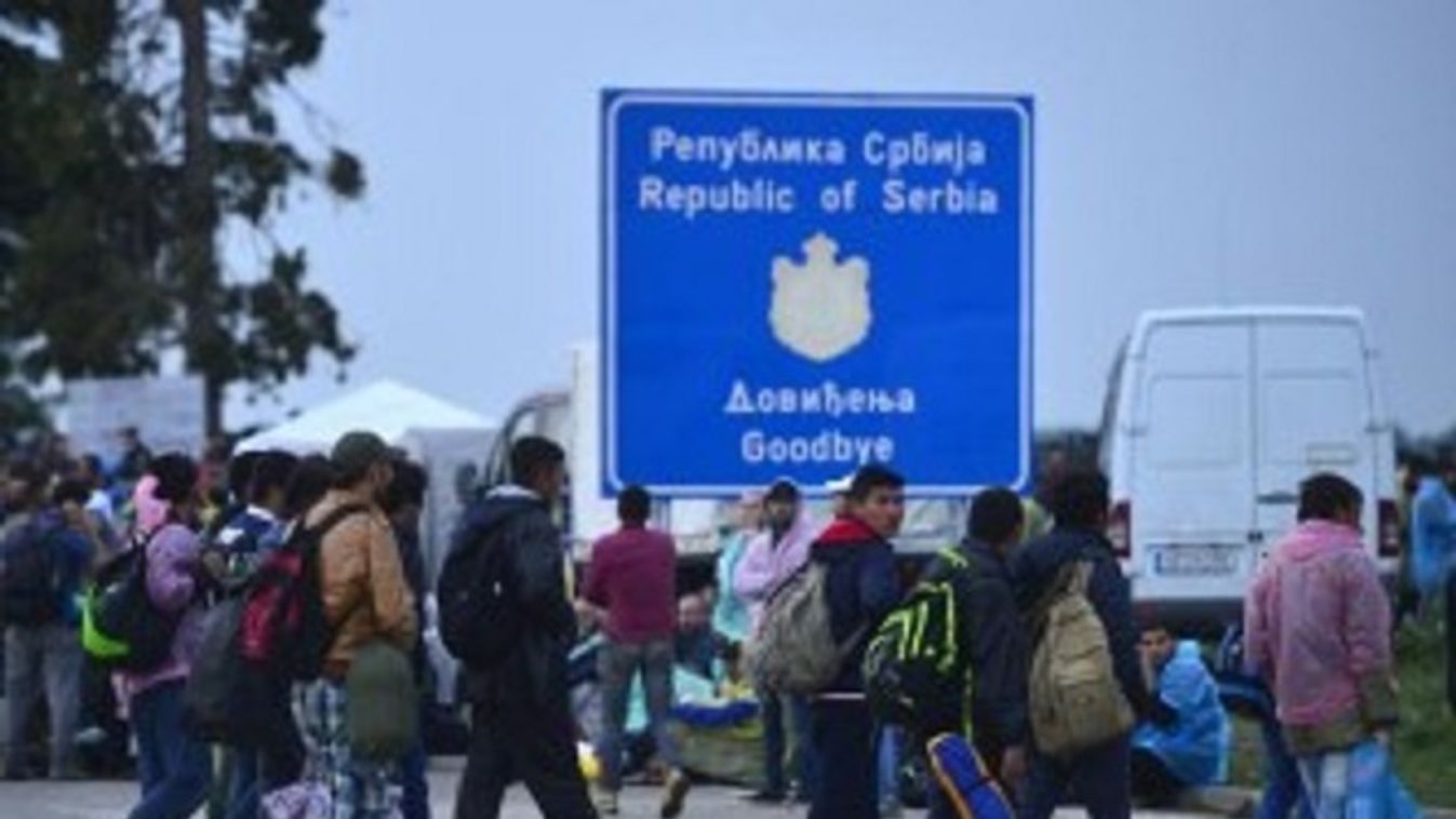 Hétfőtől új módszer szerint regisztrálják a migránsokat a balkáni útvonalon