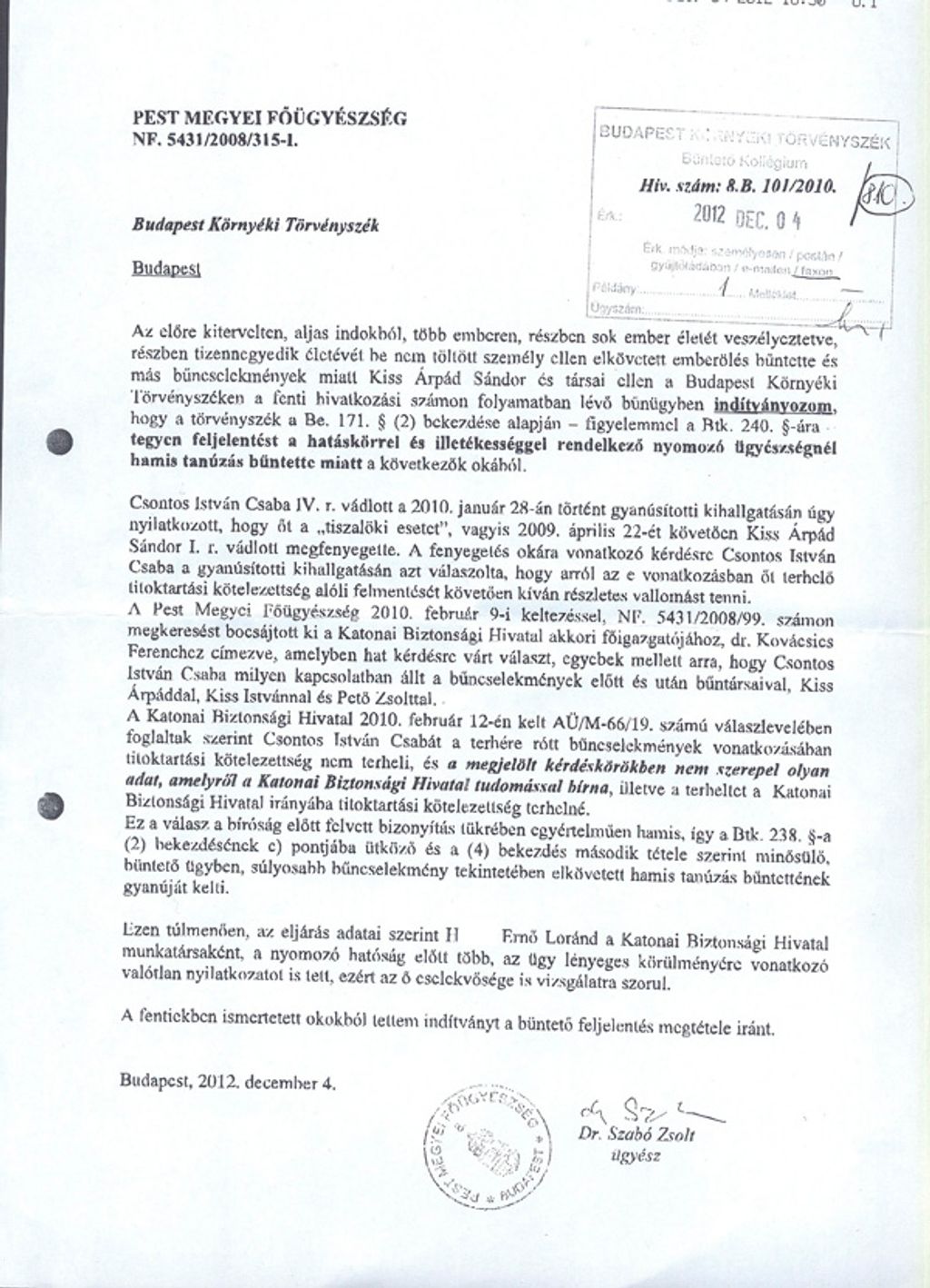 PMF-indítvány