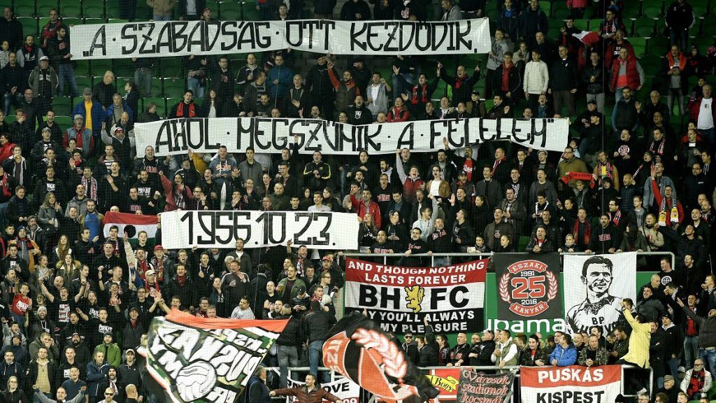 Szurkolás / Fotó: 24.hu
