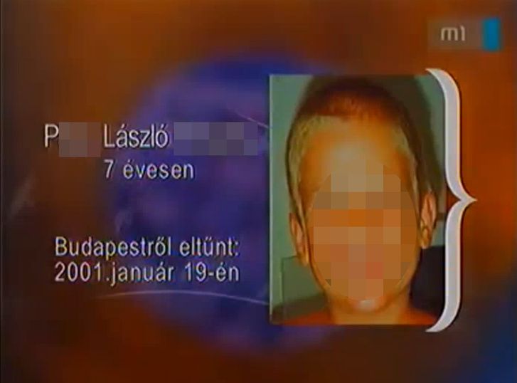 Hétéves gyerekként a Csellengőkben (kép: index.hu)