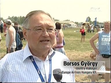 Borsos nyilatkozik / Forrás: Nava.hu