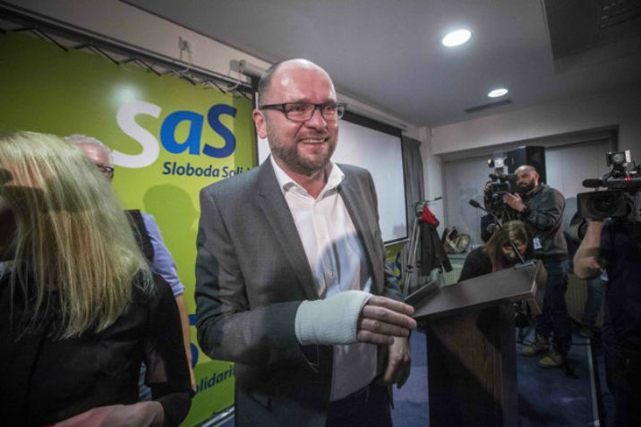 Sulíkék kicsit túltolták az ünneplést Fotó: sme.sk