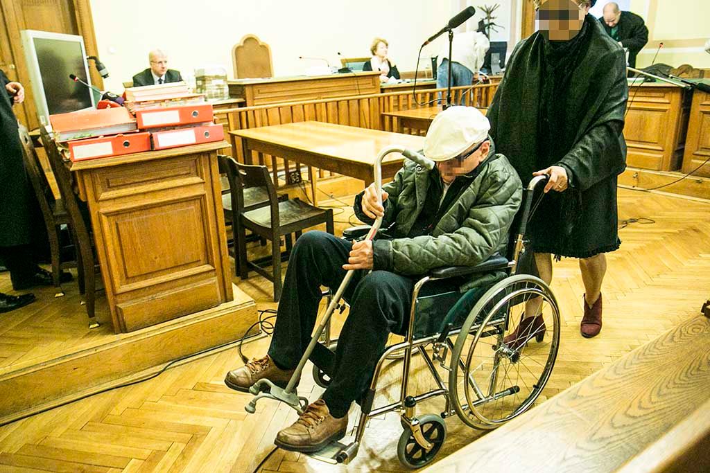 Biszku Béla a tárgyaláson / Fotó: Horváth Péter Gyula