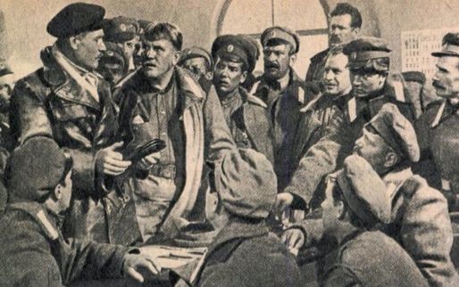 Jelenet a Patyomkin páncélos című propaganda-filmből