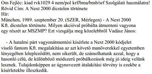 Dicstelen történet /Forrás: Tte.hu