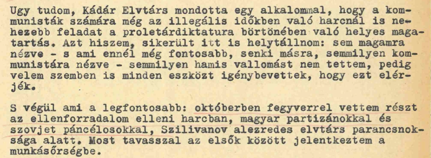 Az eredeti irat / Forrás: MOL
