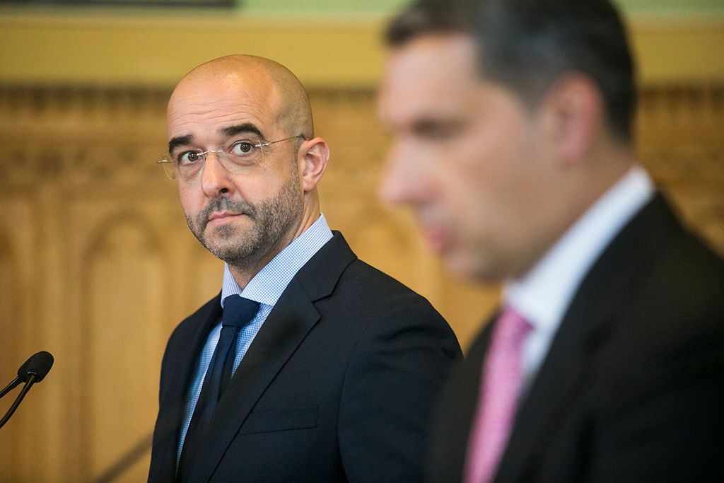 Kormányinfó, Lázár János , Kovács Zoltán 2016.07.14. Fotó: Horváth Péter Gyula