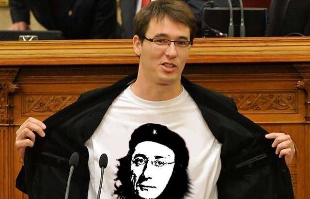 Karácsony Gergely és Che Fletó (montázs)