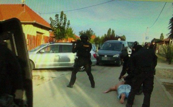 Balogh Elemért tavaly augusztusban, a gyilkosság elévülése előtt két hónappal fogte el a TEK Fotó: Blikk