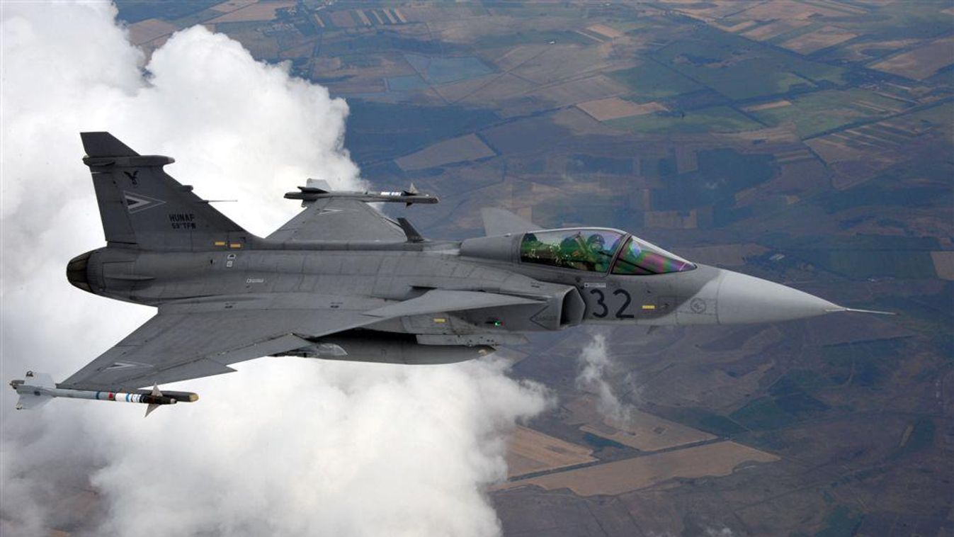 Bajban volt a Magyar Honvédség egyik Gripenje