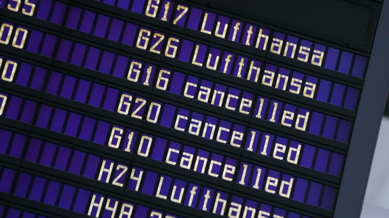 Törölték a Lufthansa magyarországi járatait is a pilóták sztrájkja miatt