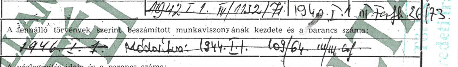 Részlet a dossziéból / Forrás: ÁBTL