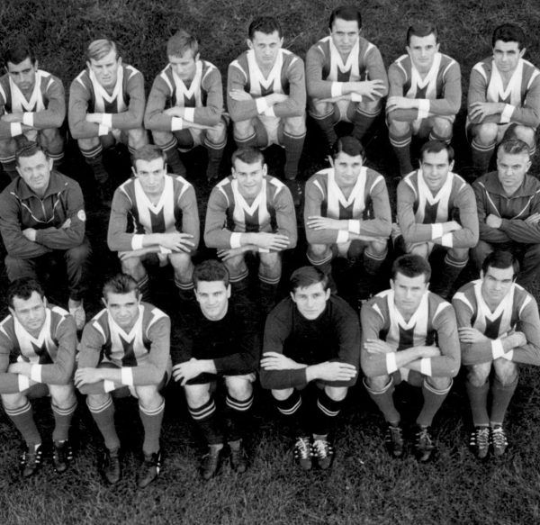 Az 1967-ben bajnokságot nyert Ferencvárosnak, még Varga Zoltán is a tagja volt.<br />Felső sor: Karába, Szőke, Varga, Albert, Rákosi, Katona, Fenyvesi.<br /> Középső sor: Lakat Károly edző, Juhász, Szűcs, Perecsi, Rátkai, Dóka gyúró.<br /> Alsó sor: Novák, Mátrai, Takács, Géczi, Páncsics, Horváth.<br /> Fotó: MTI/Petrovits László