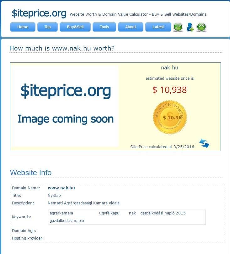 NAKsiteprice