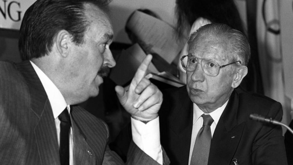 Rana és Samaranch / Forrás: Lavanguardia.com