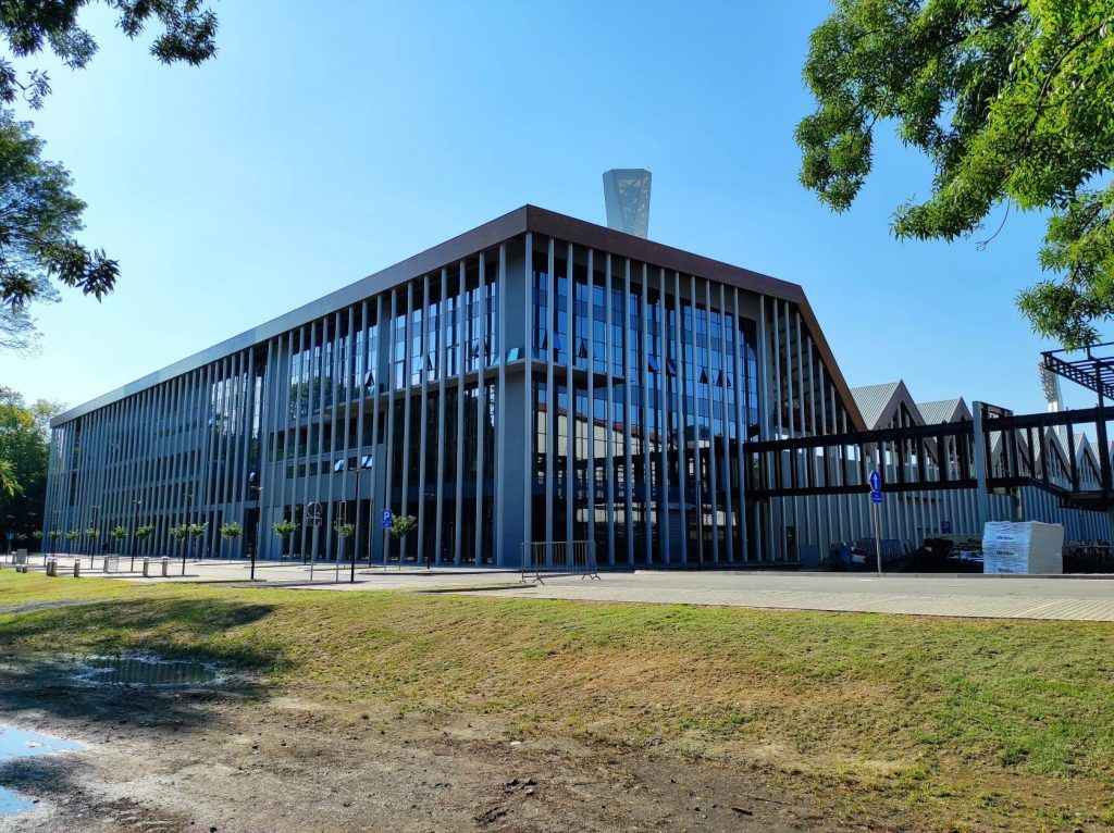 A TSC stadionja Szerbia egészét tekintve is az egyik legszebb, legmodernebb stadion. Fotó: Kovács Attila
