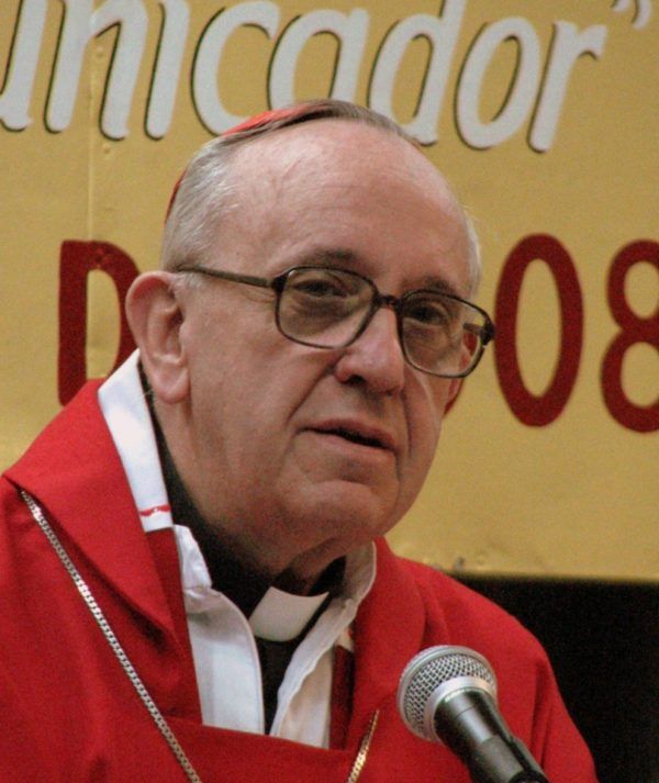 Jorge Mario Bergoglio, Buenos Aires érseke 2008-ban. Fotó: Wikipedia
