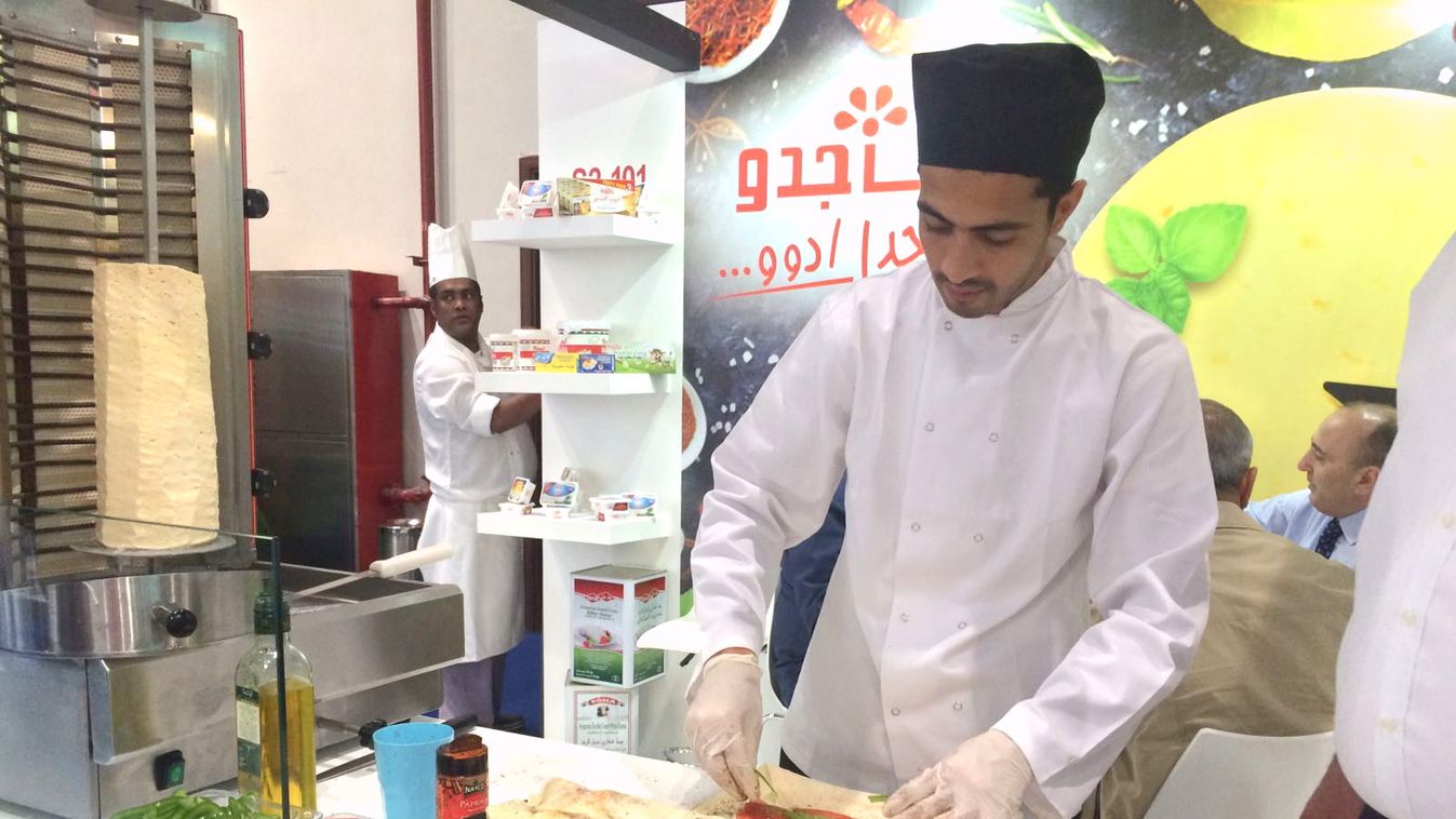 Gyros sajttal tarolt a Kőröstej Dubajban