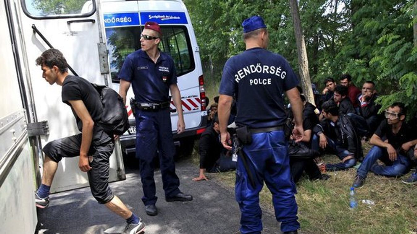 164 határsértőt tartóztattak fel a magyar zsaruk a hétvégén