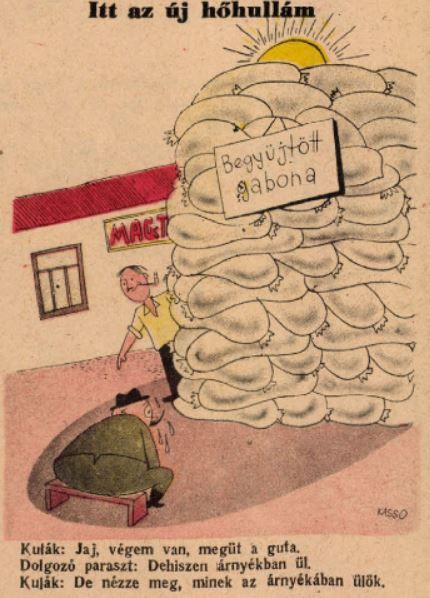 Karikatúra a Ludas Matyiból / Forrás: Arcanum.hu