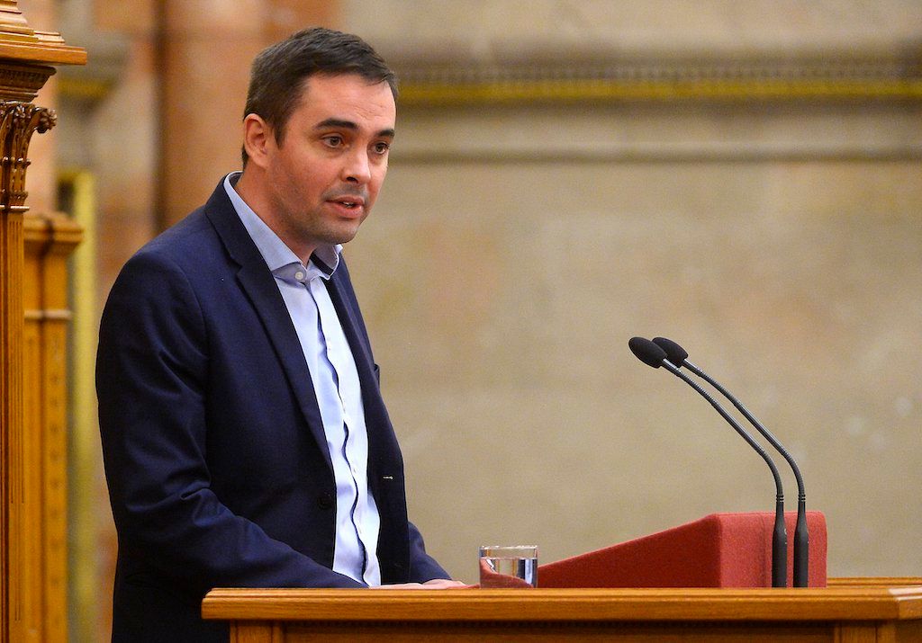 Stummer Tahó János a parlamentben