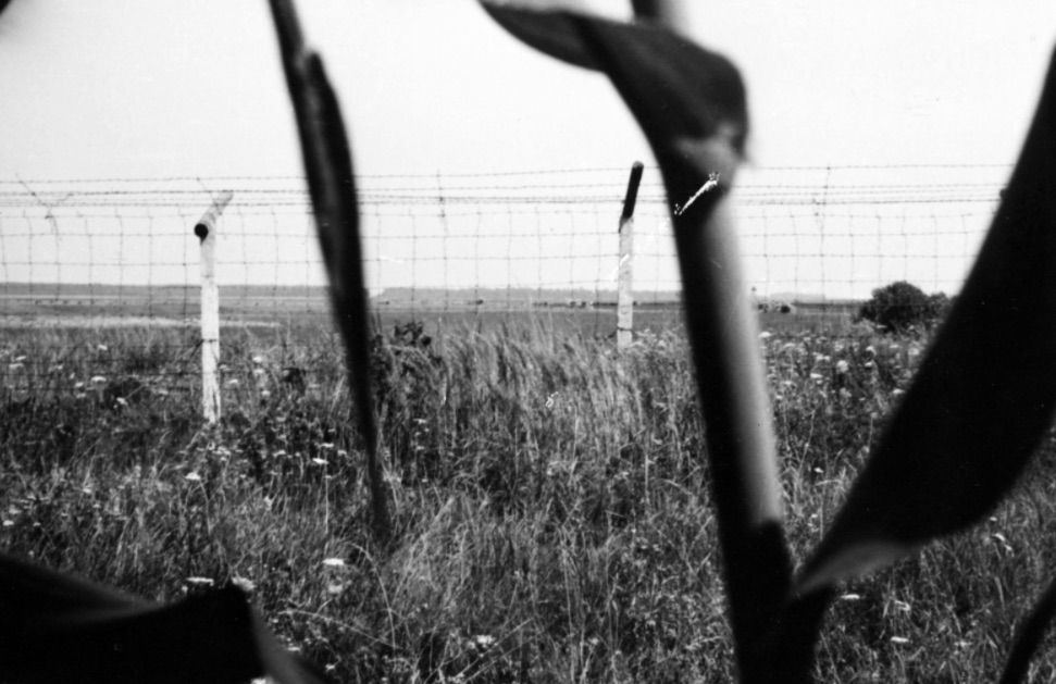 Vasfüggöny az osztrák–magyar határon. 1970. Forrás: Fortepan.hu