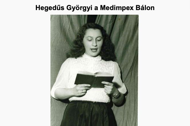 A Medimpex Bálon / Forrás: Visszaemlekezesek.hu
