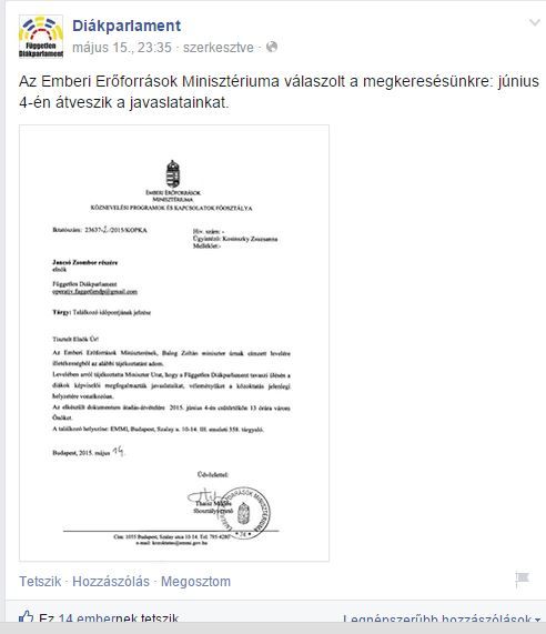 Ezt az eredeti levelet hamisították meg.