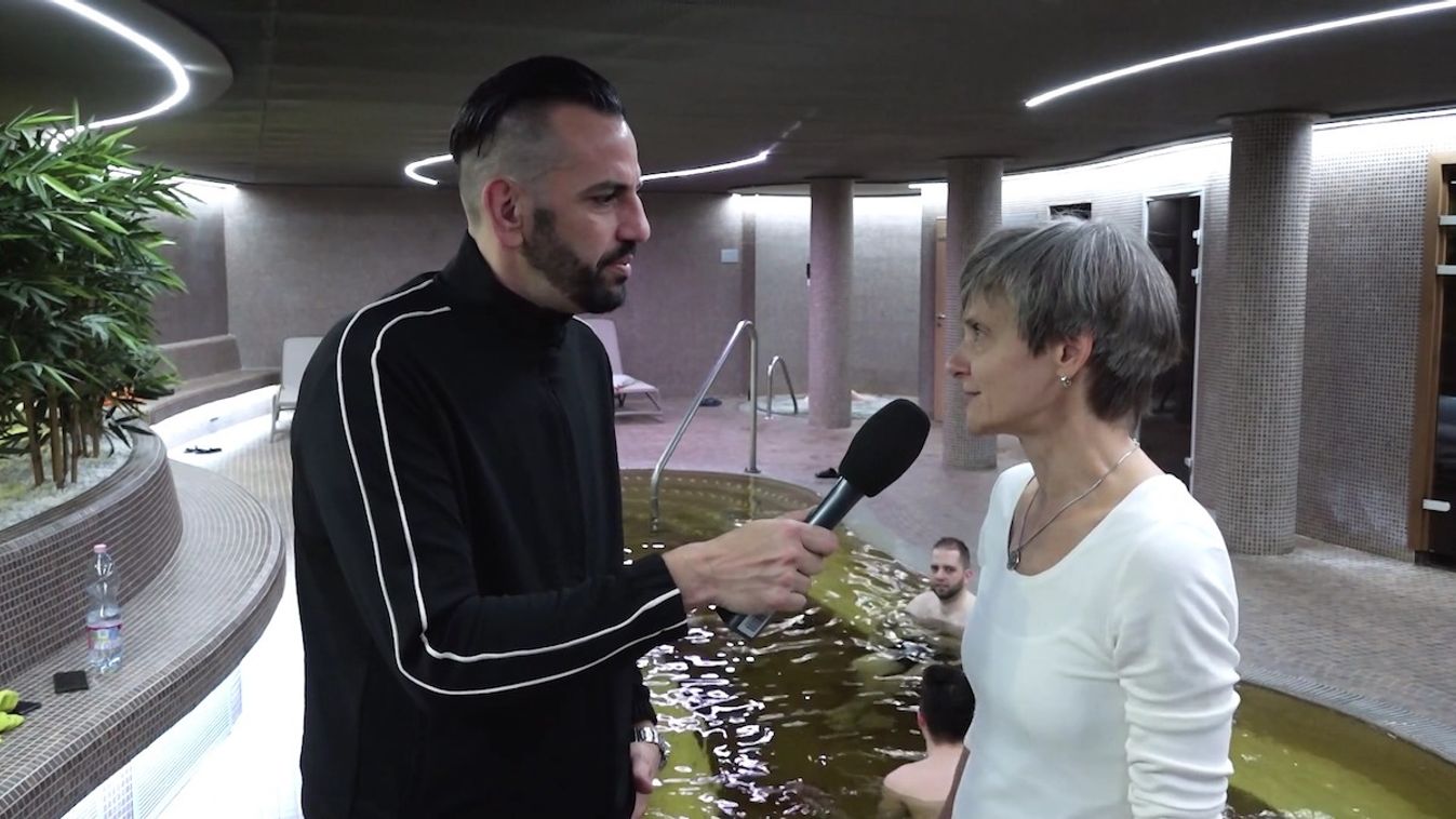 Vár mindenkit a V.30 Belvárosi Sportközpont gyógyvizes medencéje, ahol a téli hónapokban átmelegíthetjük magunkat (Videó)