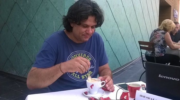 Deutsch állítja, a kettős mérce az emberi természetből fakad Fotó: Susánszky Mátyás