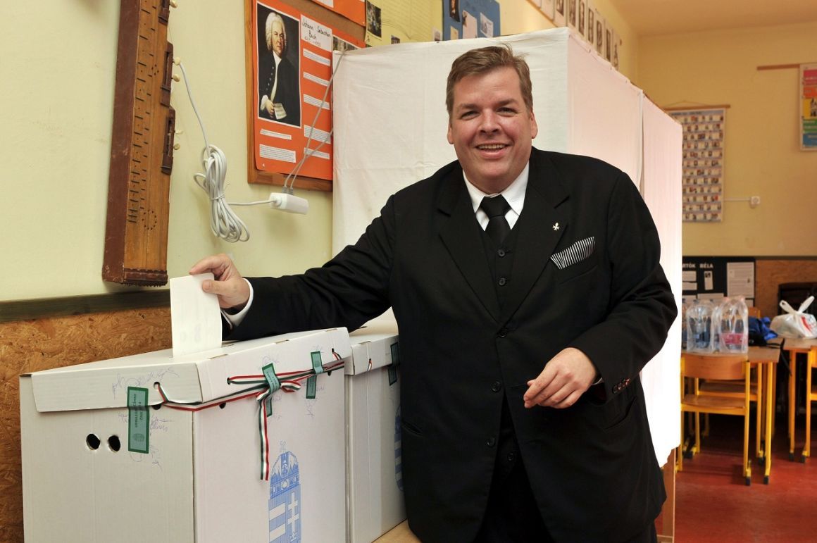 Schmuck Andor. a Szociáldemokraták Magyar Polgári Pártjának vezetője / Forrás: MTI