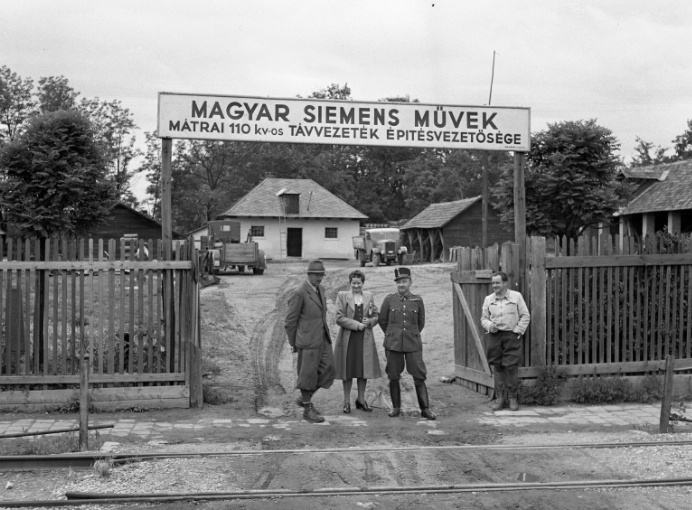 Siemens-művek, 1943 / Fotó: Fortepan.hu, ad.: Lissák Tivadar