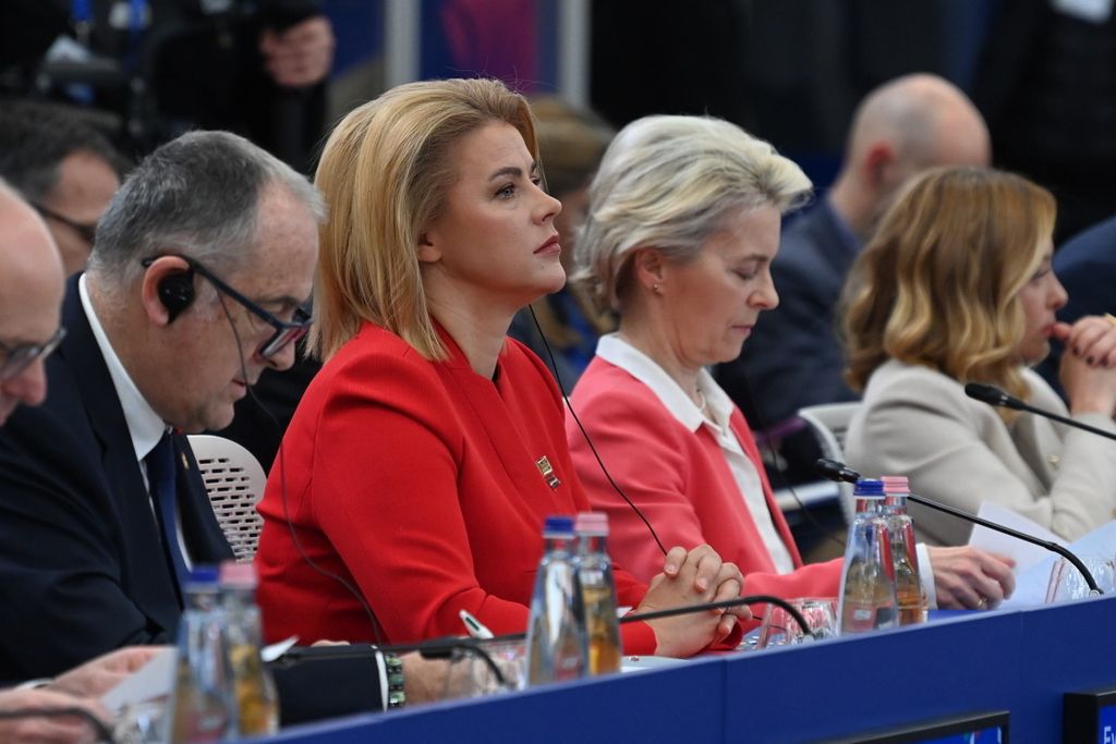 VON DER LEYEN, Ursula; SILINA, Evika