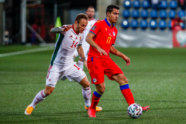 Lovrencsics Gergő végigbrusztolta az andorrai vb-selejtezőt. Fotó: MTI/AP/Joan Monfort