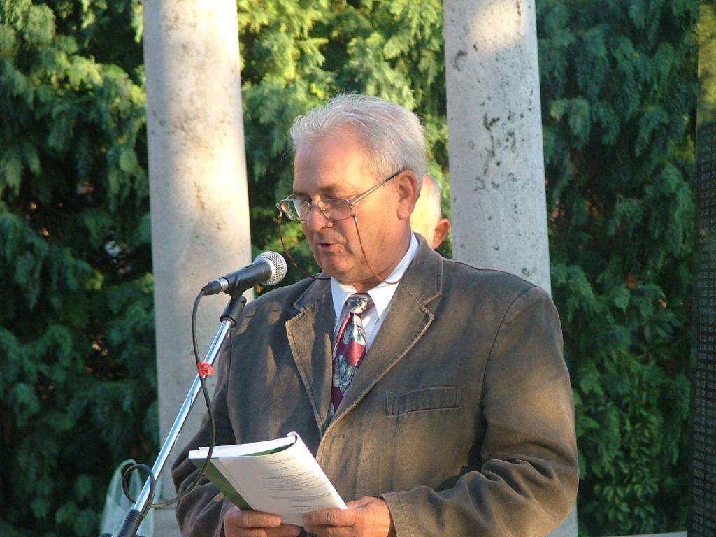 Sebe Imre, a Trianon-kötet egyik ötletgazdája. Fotó: Szíki Károly