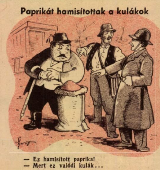 Karikatúra a Ludas Matyiból / Forrás: Arcanum.hu