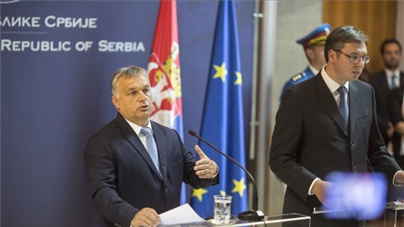 Orbán: "minden eszközzel megakadályozzuk az illegális belépést Magyarország területére"