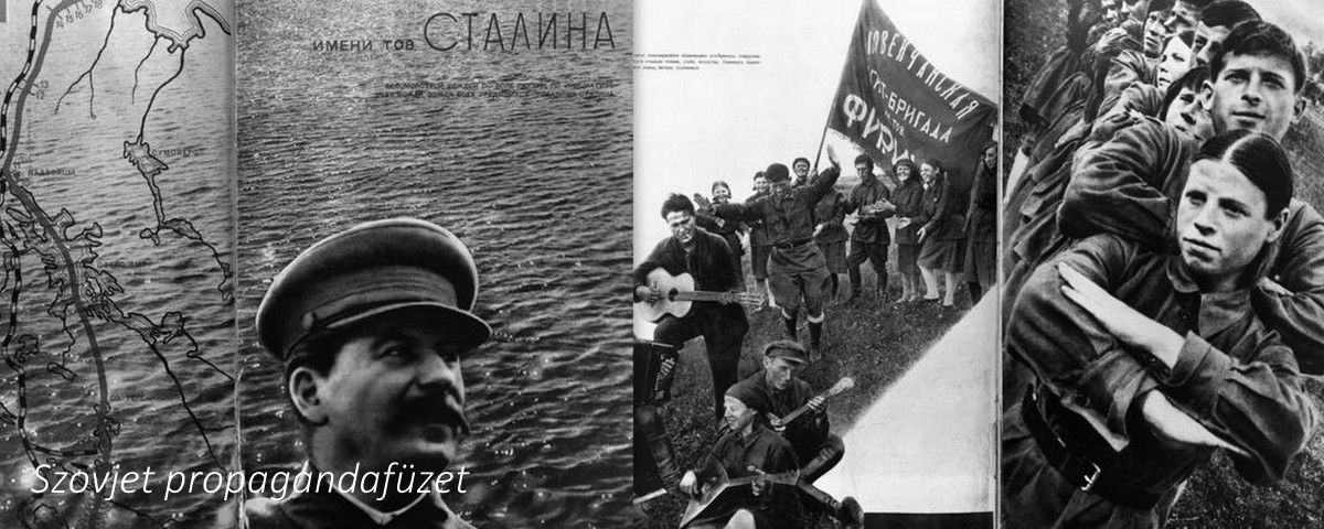 Propaganda a vidáman épülő új városokról /Forrás: Gulag.eu