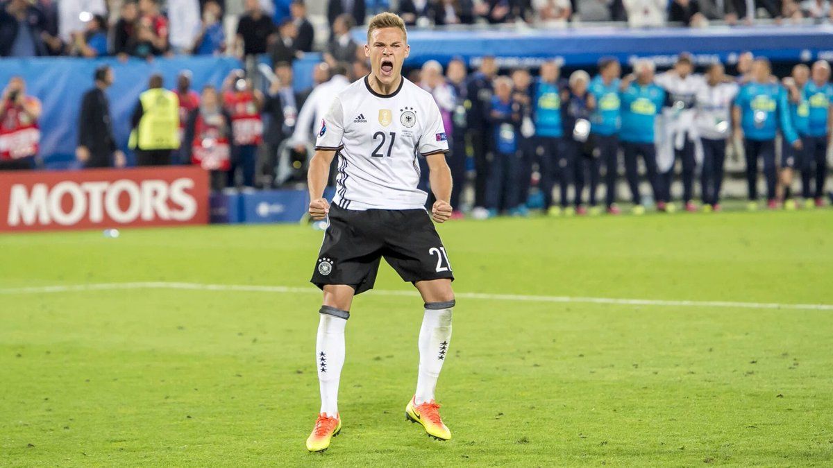 Kimmich: amikor még volt kedve ünnepelni / Fotó: UEFA.com