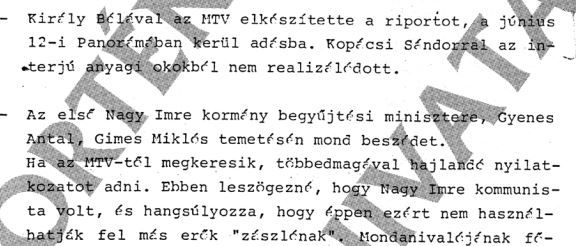 Király-interjú rendben!, forrás: PS