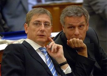 Gyurcsány Ferenc és Szilvásy György hatalmuk teljében - Fotók: Index.hu