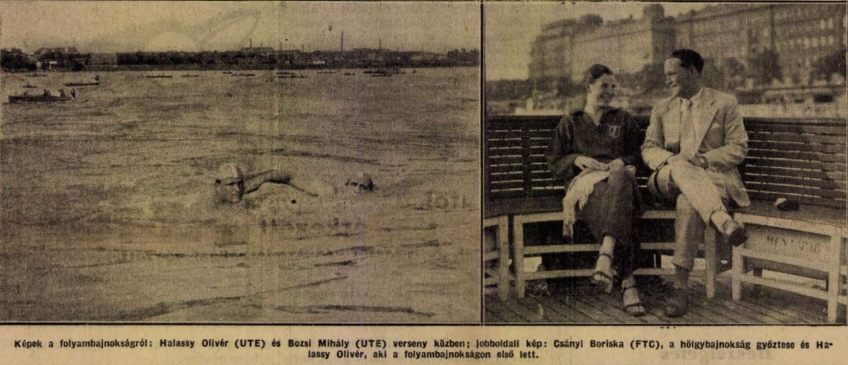 Halassy Olivérék / Fotó forrása: Pesti Hírlap, 1933, Arcanum.hu