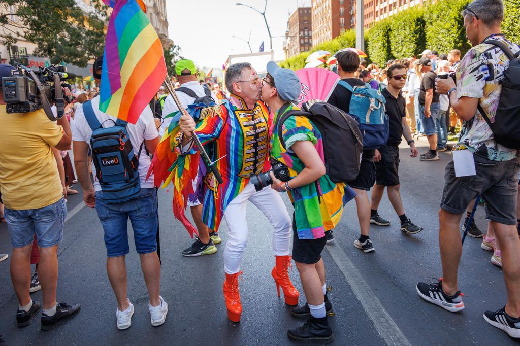 20250628 -- Budapest Pride, LMBTQ // fotó: Hatlaczki Balázs