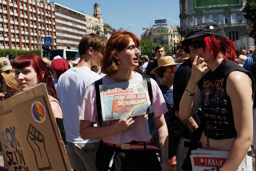 20250628 -- Budapest Pride, LMBTQ // fotó: Hatlaczki Balázs