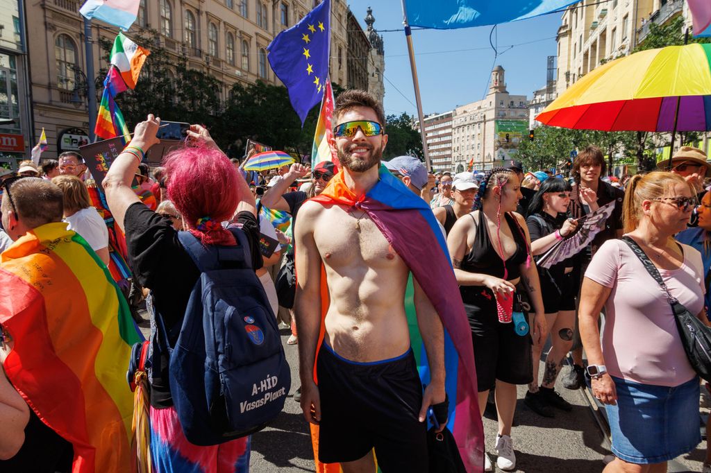 20250628 -- Budapest Pride, LMBTQ // fotó: Hatlaczki Balázs