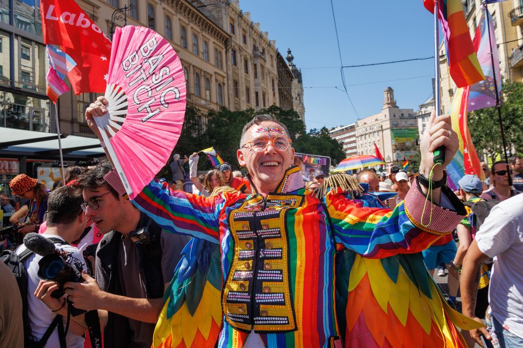 20250628 -- Budapest Pride, LMBTQ // fotó: Hatlaczki Balázs