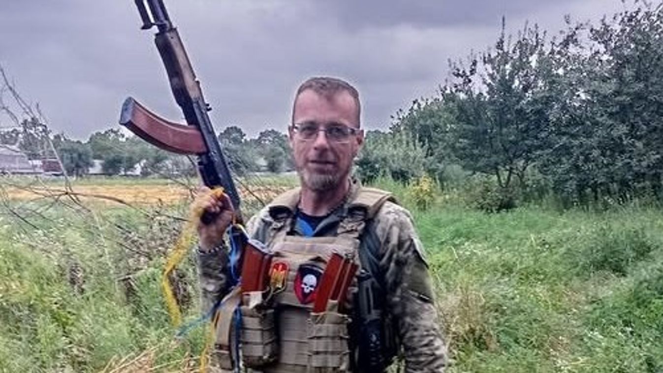 Oroszok ellen harcol Ukrajnában Németh Csaba, és elvett egy munkácsi születésű ukrán lányt