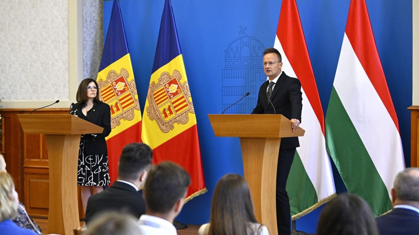 Szijjártó Péter fogadta az andorrai külügyminisztert