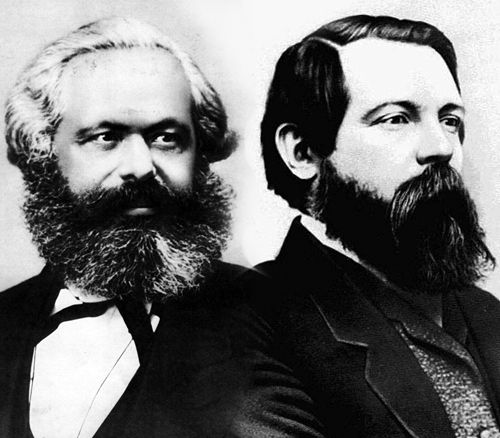 Engels, Marx